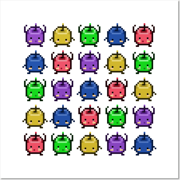 Stardew Valley Junimo Party Wall Art by StebopDesigns